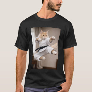 Rolig kattmotiv. Rolig rolig skjorta för kattälska T Shirt