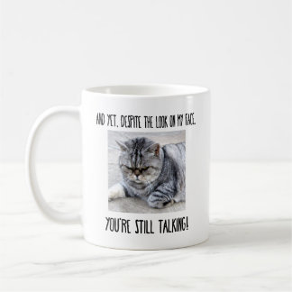 Rolig kattmugg, anpassad present till kattälskare kaffemugg