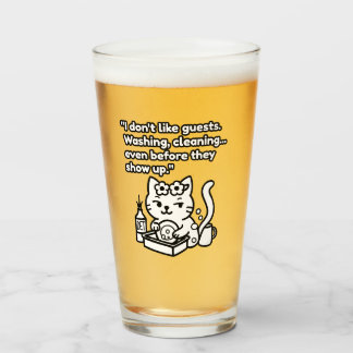 Rolig Kattmugg – Citat om Introvert Humor Glaskopp