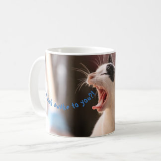 Rolig kattmugg kaffemugg