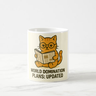 Rolig kattmugg kaffemugg