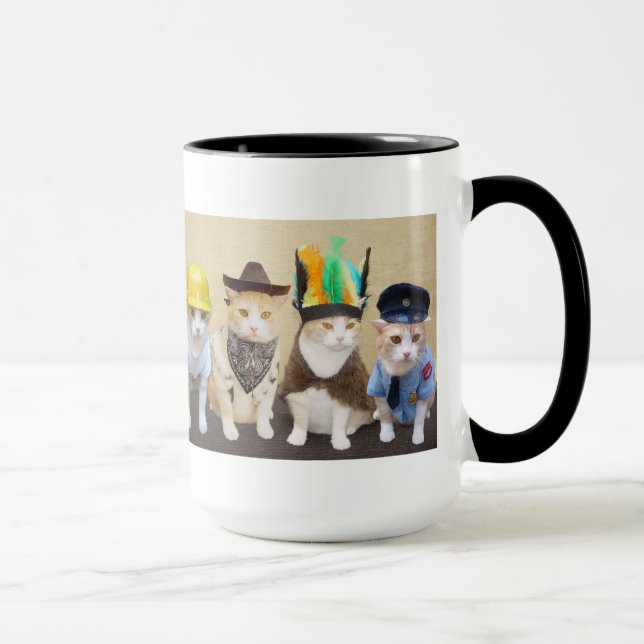 Rolig kattmugg mugg (Höger)