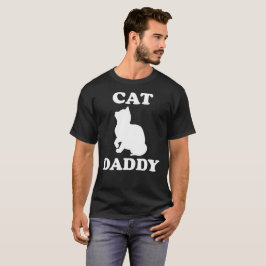 Rolig kattpappa t-shirt