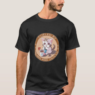 rolig kattunge t shirt