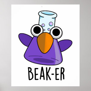 Rolig kemiskämpar med bägare poster