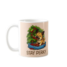 Rolig Keramisk Kaffemugg för Hundälskare