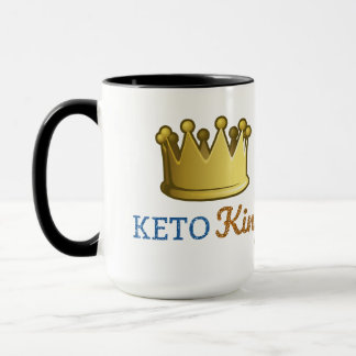 Rolig Keto-kungkrona Mugg