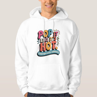 Rolig kiropraktisk Citat för ryggradshälsoälskare Hoodie