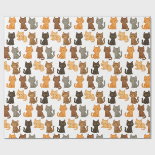 Rolig Kittensamling Presentpapper