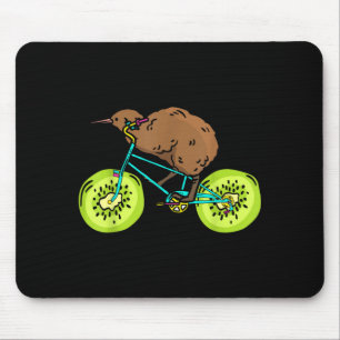 Rolig Kiwi-Motorcyklist Cykelpresent Nya Zeeland Musmatta
