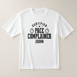 Rolig klagande på tempo Matchande par Personlig T Shirt