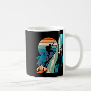 Rolig Klättrare Bergsklättring Bouldering Mig Kaffemugg