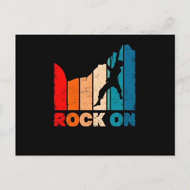 Rolig Klättring Vintage Klättrare Bergsbestigare K Vykort (Framsida)