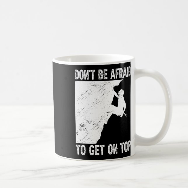 Rolig Klippklättring Bouldering  Kaffemugg (Höger)