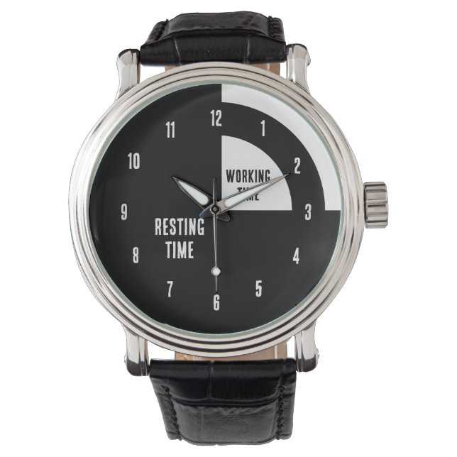 Rolig klocka för vila och arbete (Framsida)