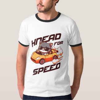 Rolig Knåd För Fart Katt Sportbil Present T Shirt