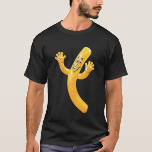 Rolig Knäpp Tube Man Karaktär T Shirt