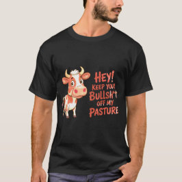 Rolig Ko Håll Tjuren Borta T Shirt