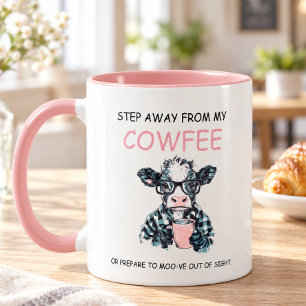 Rolig Ko Rör Min Kaffe, Jag Slår Dig Mugg