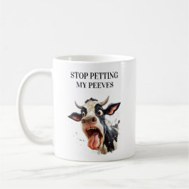 Rolig ko sluta smeka mina pet peeves kaffemugg