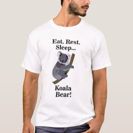 Rolig Koala Björn T Shirt
