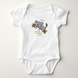 Rolig Koala-Hibernation - Sovande Djur Citat för T Shirt