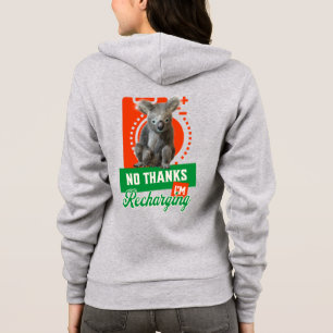 Rolig Koala Introvert Laddar Om Humör T Shirt
