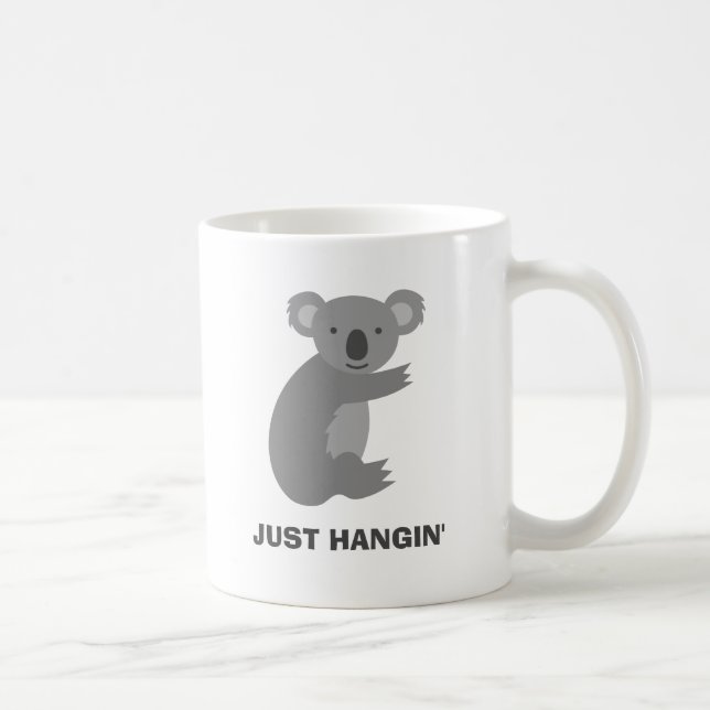 Rolig koalabjörnmugg kaffemugg (Höger)