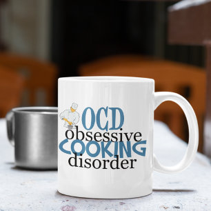 Rolig kock kaffemugg