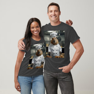 Rolig kockmössa capybara, t shirt