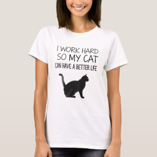 Rolig Koftan för Kattmamma/Pappa - Bättre Liv för T Shirt