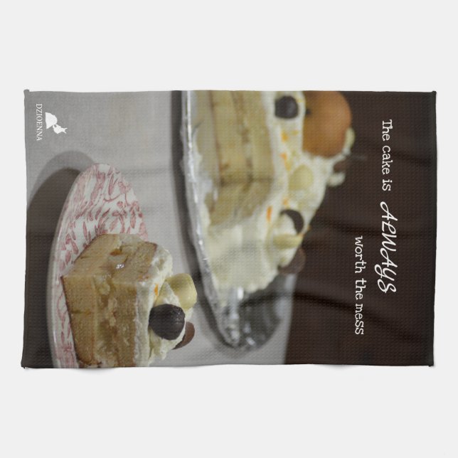 Rolig kökshandduk (Horisontell)