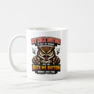 Rolig Kollega Min Trevliga Knapp Är Ur Funktion Kaffemugg