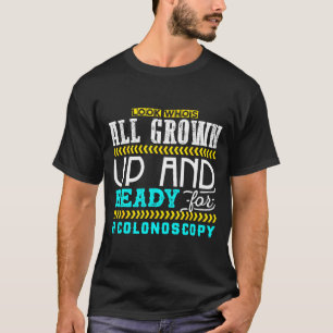 Rolig koloskopi skämt medicinsk humor checkup t shirt