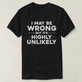 Rolig konfidenscitat typografidesign t shirt