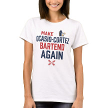 Rolig konservativ AOC bartender politisk humor