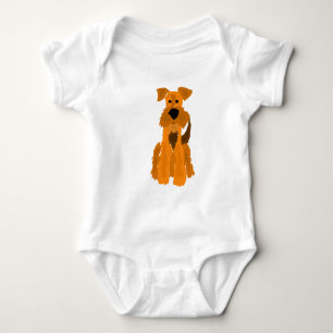 Rolig konst för AiredaleTerrierhund T-shirt