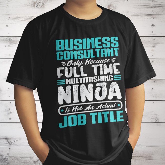 Rolig konsult jobb Titel Yrke T Shirt (Skapare uppladdad)