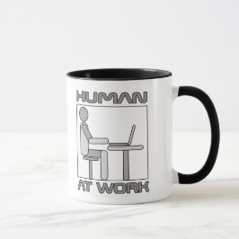 Rolig kontorshumor på jobbet-mugg mugg