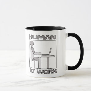 Rolig kontorshumor på jobbet-mugg mugg