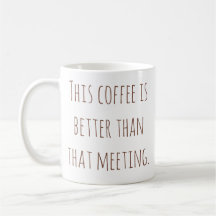 Rolig kontorskaffekopp