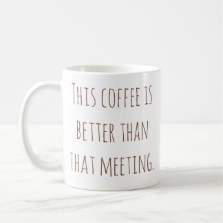 Rolig kontorskaffekopp kaffemugg