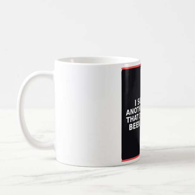 Rolig kontorsmugg - Jag överlevde ännu ett möte so Kaffemugg (Vänster)