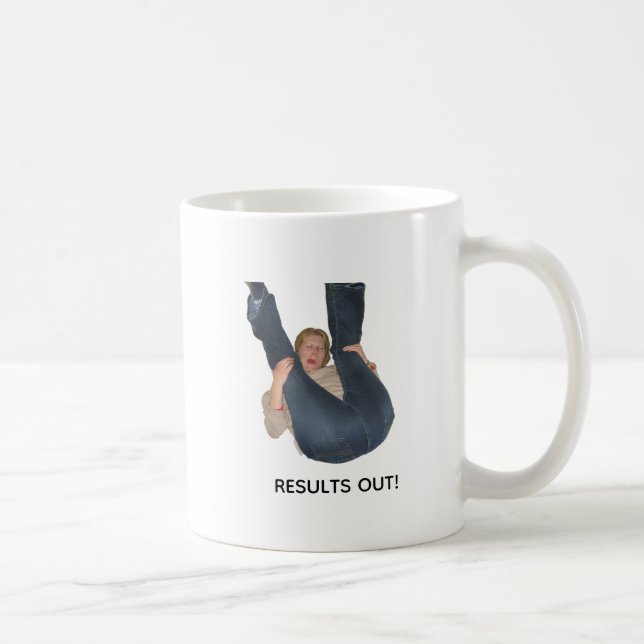 Rolig kontorspresent i form av kaffemugg med meme  (Höger)