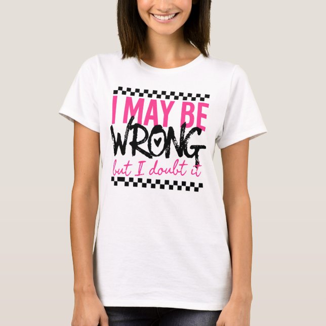Rolig kontorstypografi-citat  t shirt (Framsida)
