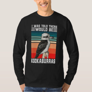 Rolig Kookaburra Australiskis fågelskådare skratta T Shirt