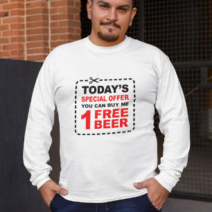 Rolig Köp En Öl Mig Drickhumor T-shirt