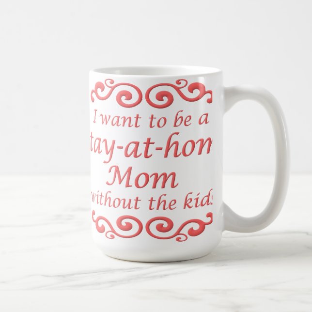 Rolig kopp för hemma mamma utan barn (Höger)