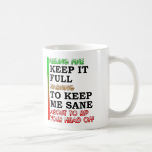 Rolig kopp för kaffemätare