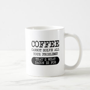 Rolig kopp: Kaffe kontra bacon Kaffemugg